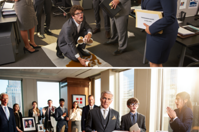 The intern was looked down upon by the entire company for his clumsiness… only on the day of his dismissal did it become clear that he was the son of the largest shareholder
