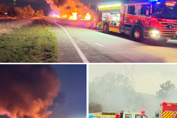 Toxic smoke containing formaldehyde shrouds the scene: The chilling tr...