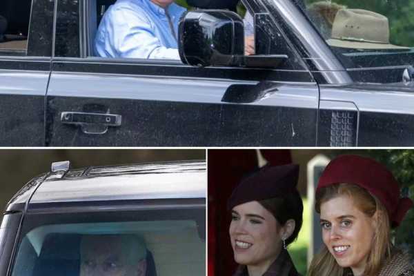 Andrew Mountbatten-Windsor appeared at the Sandringham Horse Driving T...