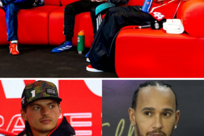 Lewis Hamilton hat vor dem Großen Preis von Monaco für Aufsehen gesorgt und eine deutliche Warnung ausgesprochen, während er neben seinen Rivalen Max Verstappen und Kimi Antonelli saß