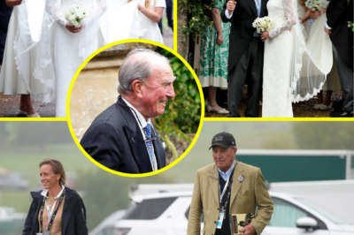 Zara Tindall’s father was seen arriving at his son’s wedding alongside a female friend — a detail that quickly caught the attention of royal watchers
