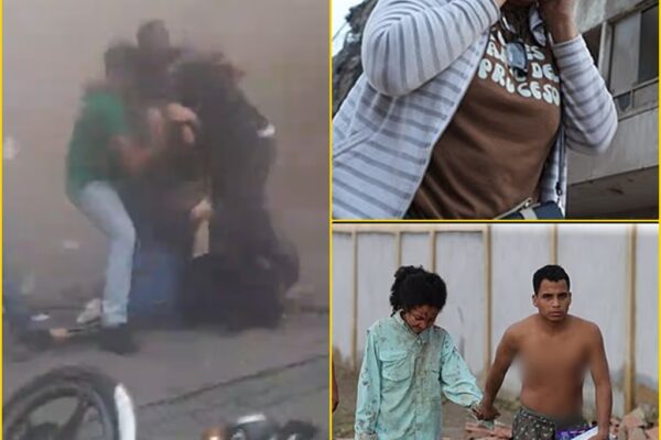 SECONDS FROM DISASTER: CHILLING EARTHQUAKE VIDEOS SHOW VENEZUELANS RUN...