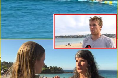 THE WOMAN WAS BLEEDING, THE OCEAN WAS CHAOTIC — THEN A HERO REACHED HER AND REPEATED ONE SIMPLE PHRASE OVER AND OVER