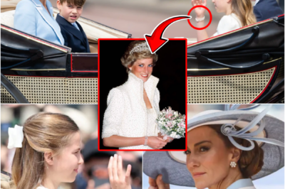 🚨 JUST IN — KATE MIDDLETON AND PRINCESS CHARLOTTE SPOTTED WEARING MATCHING BRACELETS, HIDING A “MESSAGE” LINKED TO PRINCESS DIANA…