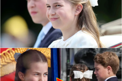 🚨 OMG — PRINCESS CHARLOTTE ELEVATES HER NOW-SIGNATURE HAIRSTYLE, AND ONE SMALL DETAIL SOMEHOW MADE ITS WAY INTO THE CAMERA FRAME…